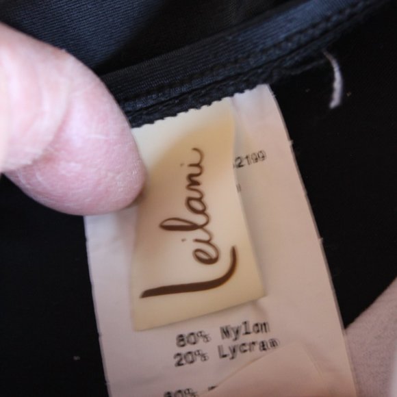 Leilani Women's Black/Pink Bikini Set ~4~ - Picture 3 of 9